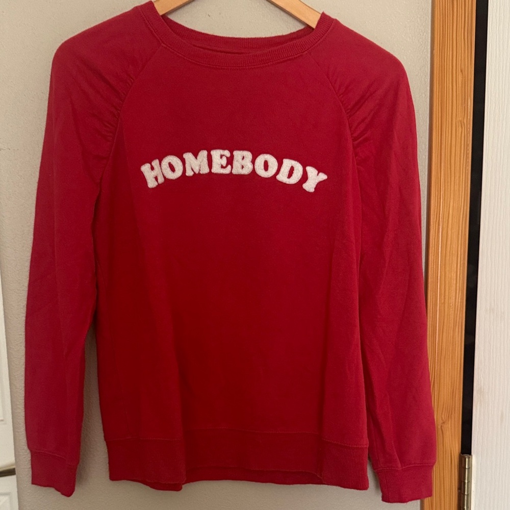 Maurices Red Homebody Sweatshirt